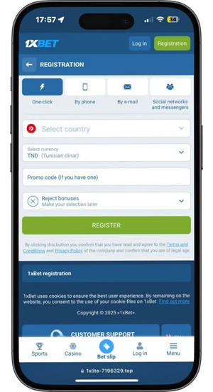 Créer un compte et effectuer un dépôt